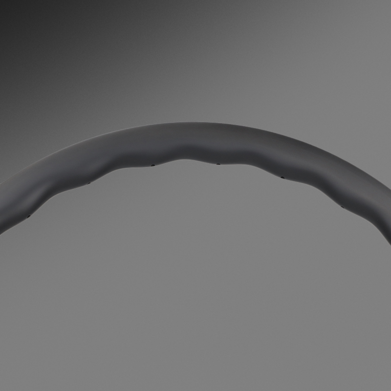 30mm Internal Width Wave Carbon Gravel Rim 700C Hooked Tubeless