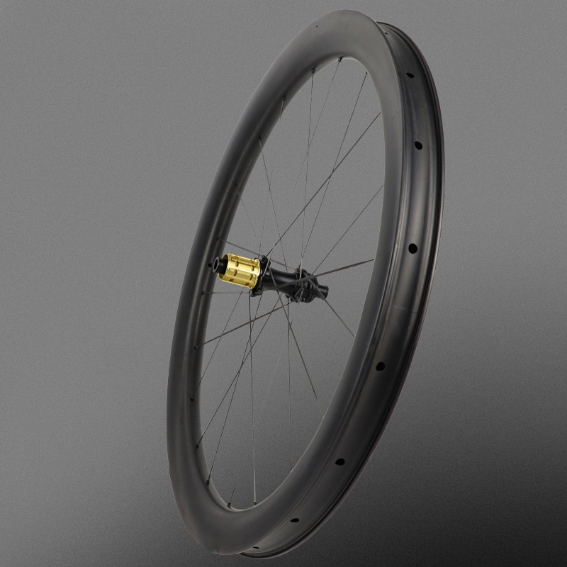 DK Carbon Spoke Gravel Bike Disc Wheelset 50mm Depth 47mm Width