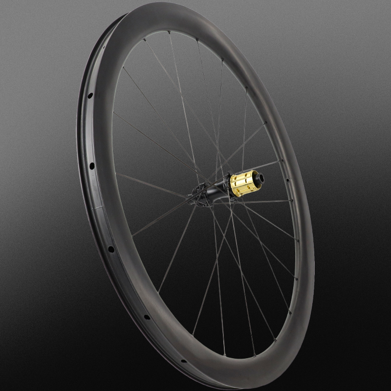 DK Carbon Spoke Road Bike Disc Wheelset 45mm Depth 30mm Width