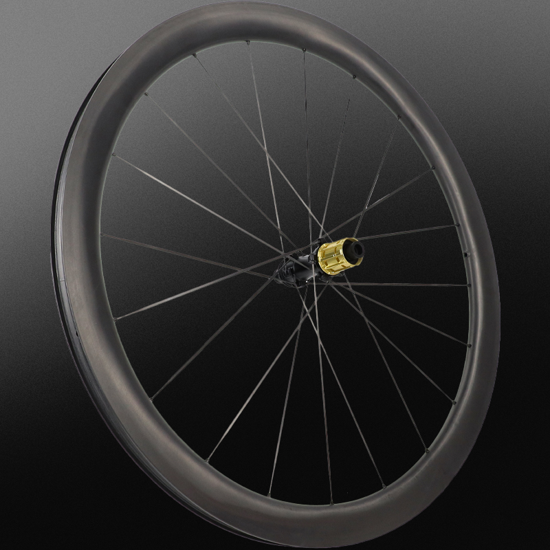 DK Carbon Spoke Road Bike Disc Wheelset 45mm Depth 30mm Width