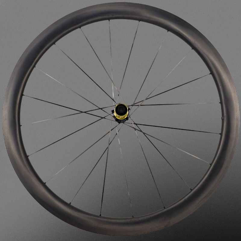 DK Carbon Spoke Road Bike Disc Wheelset 45mm Depth 30mm Width