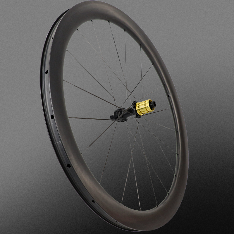 DK Carbon Spoke Road Bike Disc Wheelset 50mm Depth 30mm Width