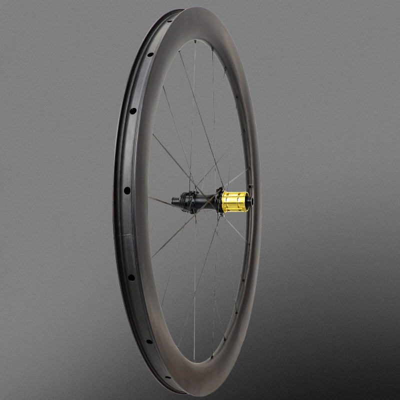 DK Carbon Spoke Road Bike Disc Wheelset 50mm Depth 30mm Width
