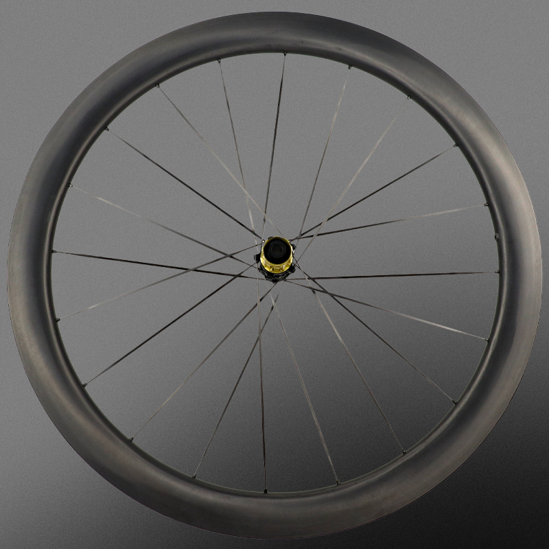 DK Carbon Spoke Road Bike Disc Wheelset 50mm Depth 30mm Width