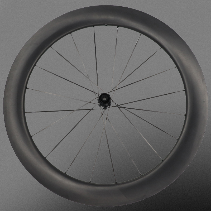 DK Carbon Spoke Road Bike Disc Wheelset 65mm Depth 30mm Width