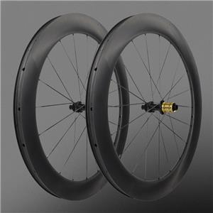 DK Carbon Spoke Road Bike Disc Wheelset 65mm Depth 30mm Width