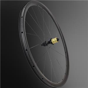 DK Carbon Spoke Road Disc Wheelset 30mm Depth 30mm