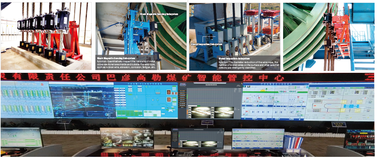 mining hoist wire rope smart inspection expert system