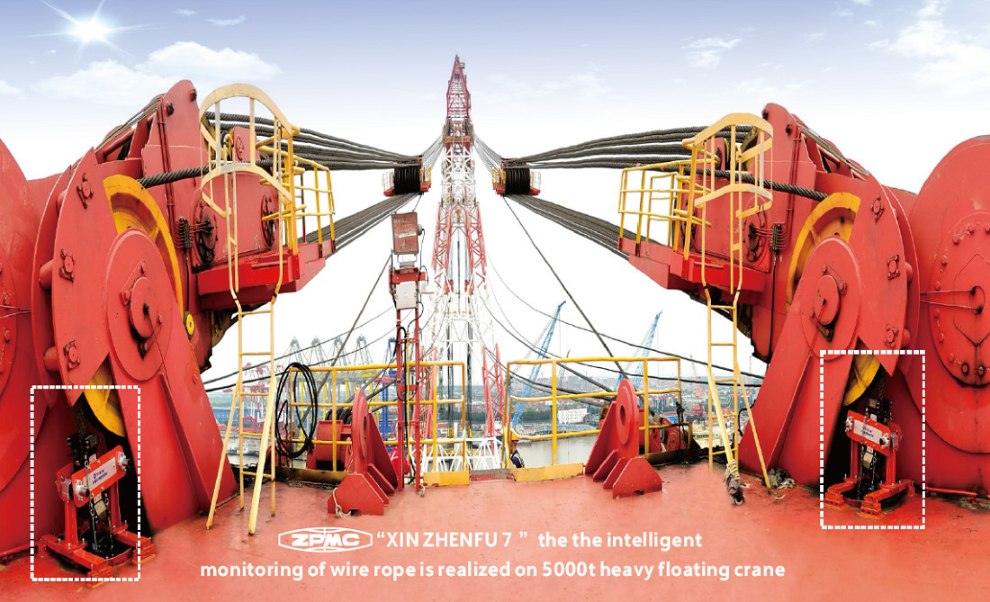 RTG crane rope automatic online monitoring system