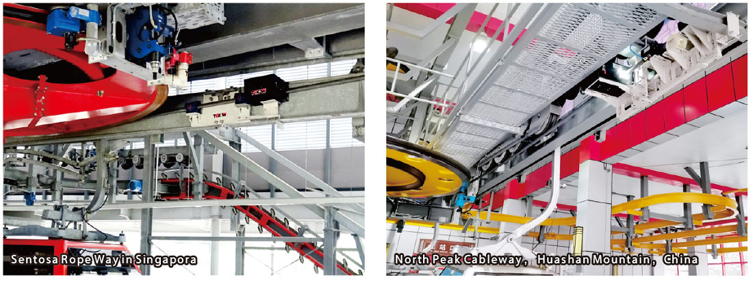 cable car wire rope automatic online monitoring system