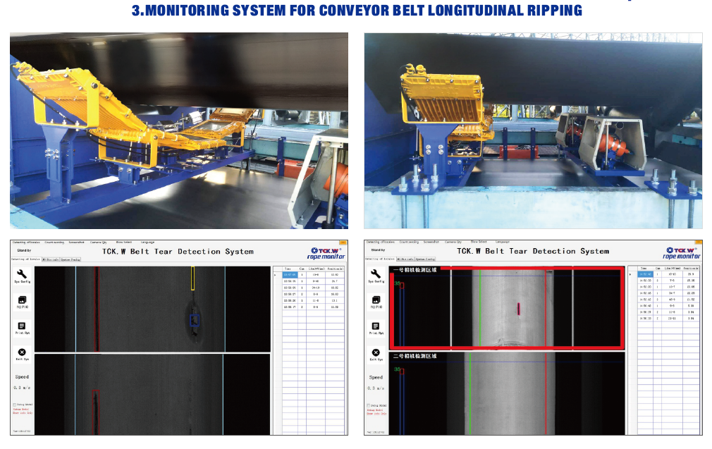 steel cord conveyor belt smart inspection expert system