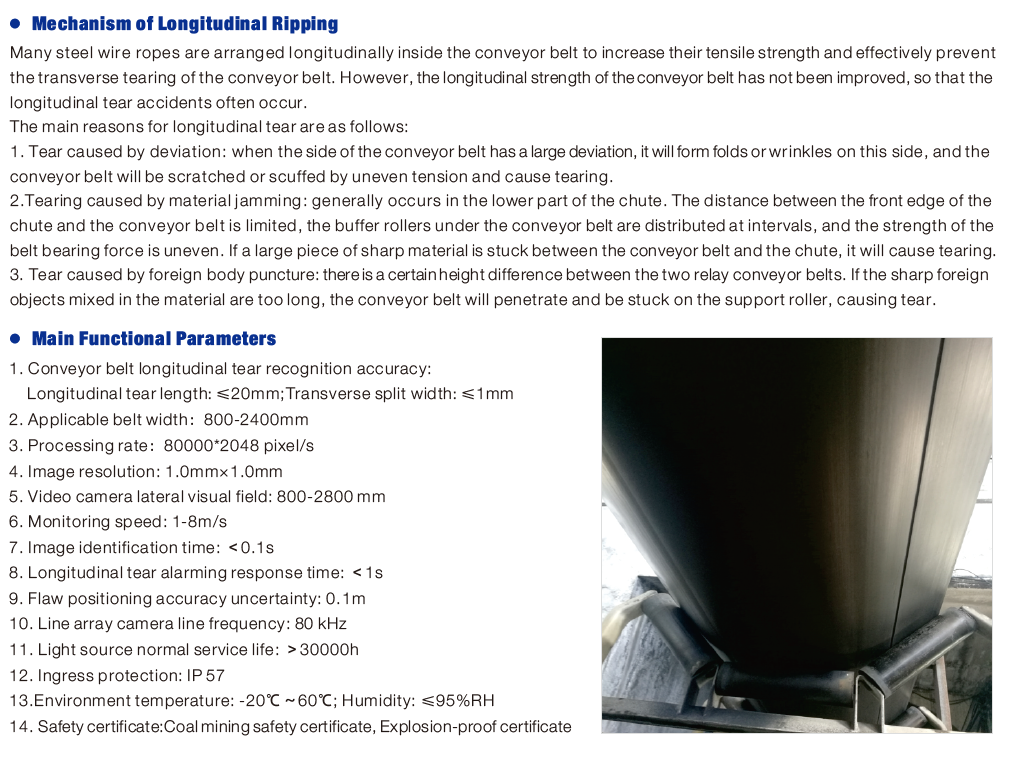 belt scan automatic online monitoring system