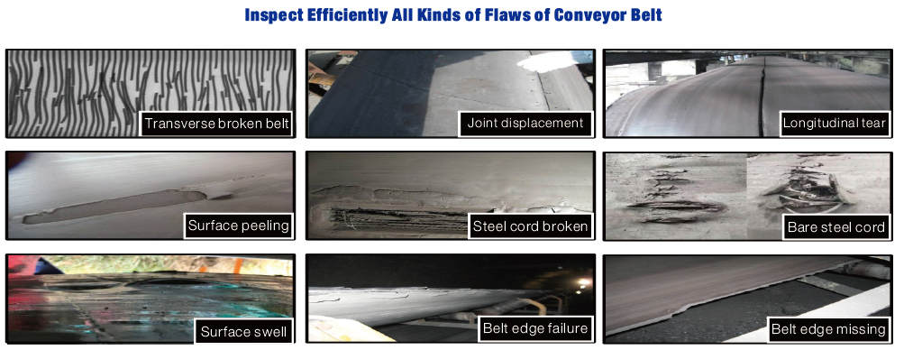 steel cord conveyor belt smart inspection expert system