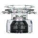 Mașină de tricotat circulară High Feeder Double Jersey Interlock