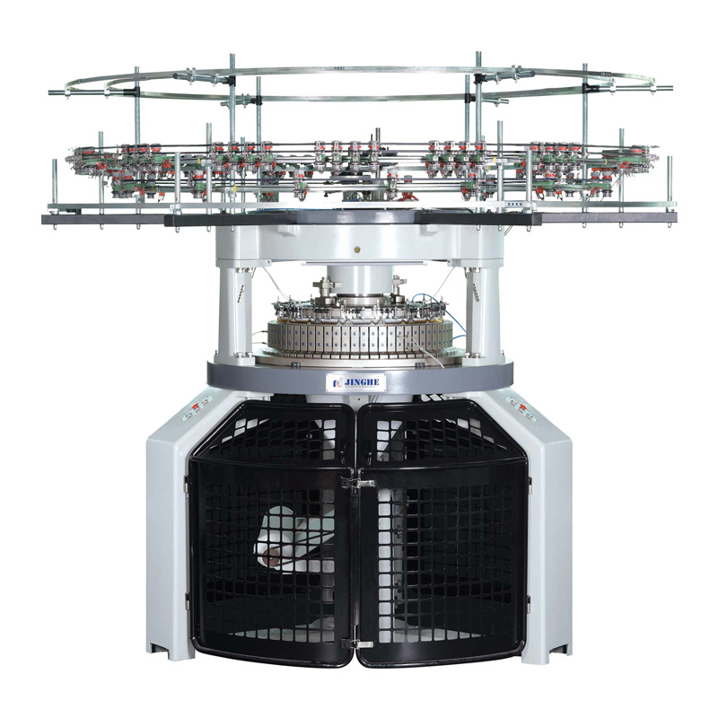 Double sherpa Knitting machine