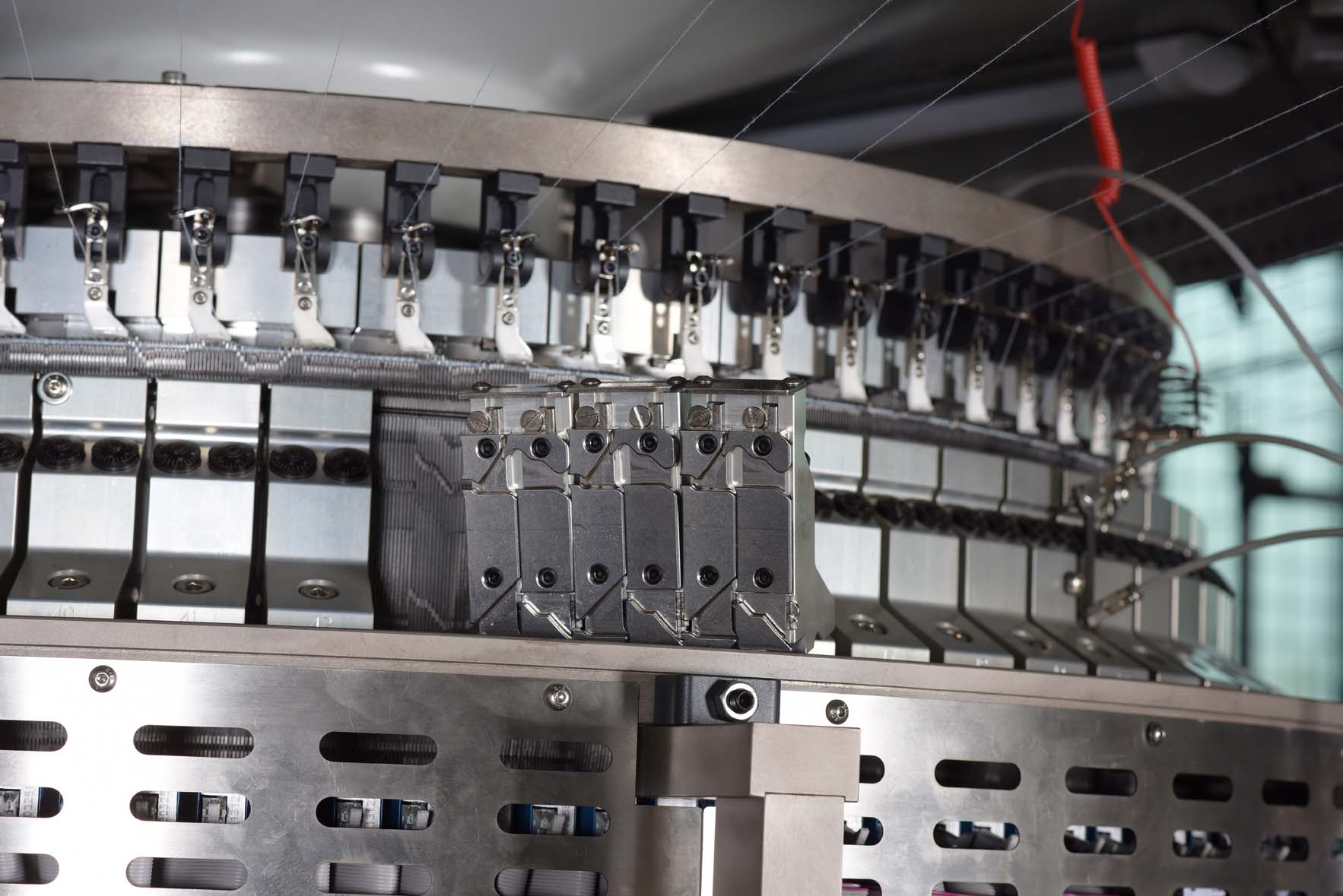 High Leg Double Computerized Jacquared Circular Knitting Machine