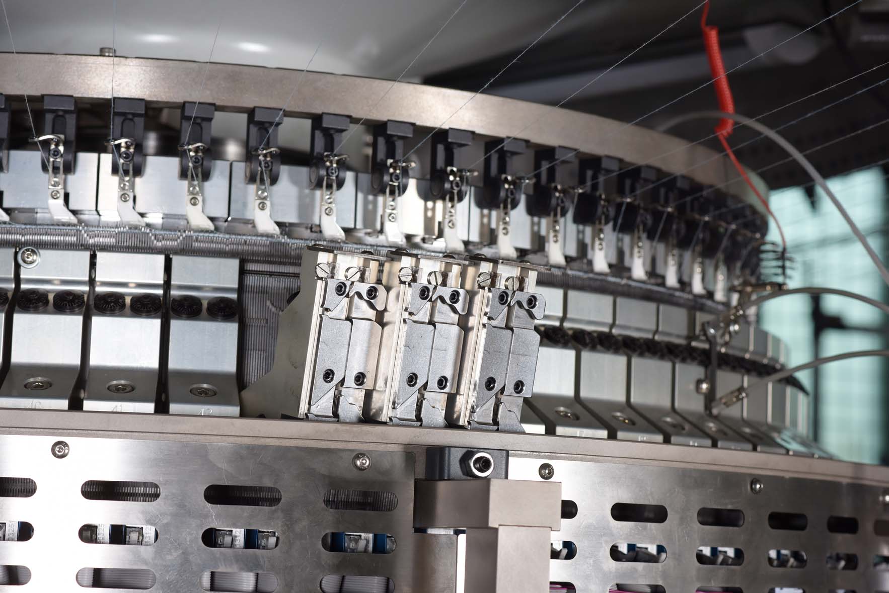 High Leg Double Computerized Jacquared Circular Knitting Machine