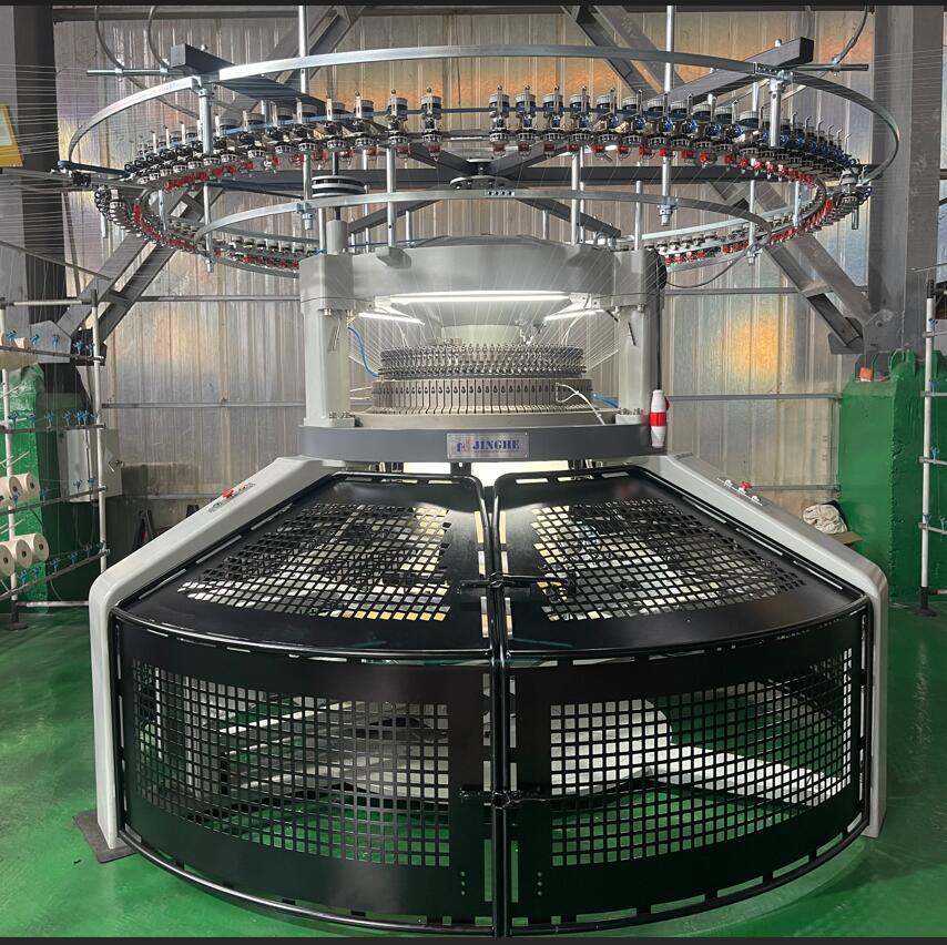 JingHe brand Double open-width circular knitting machine