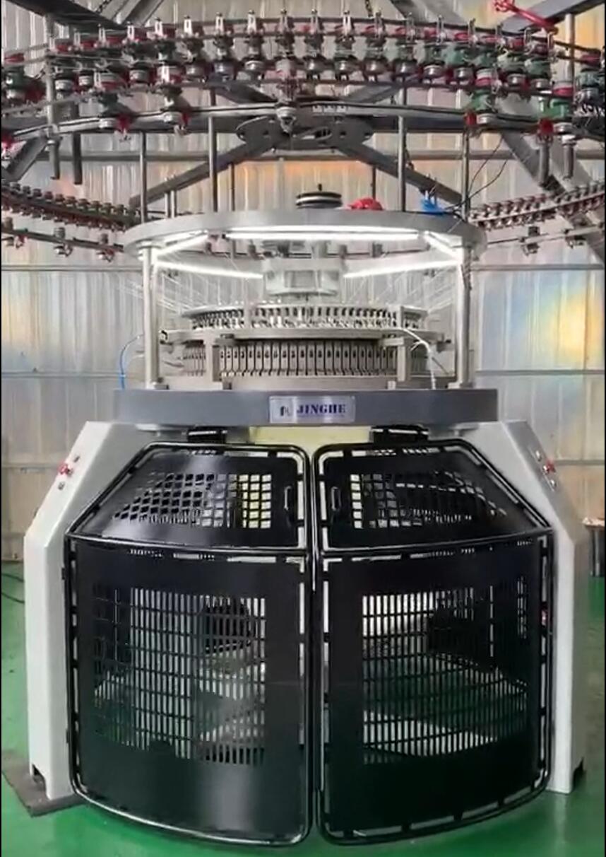 JingHe brand Three Thread Fleec Circular knitting machine