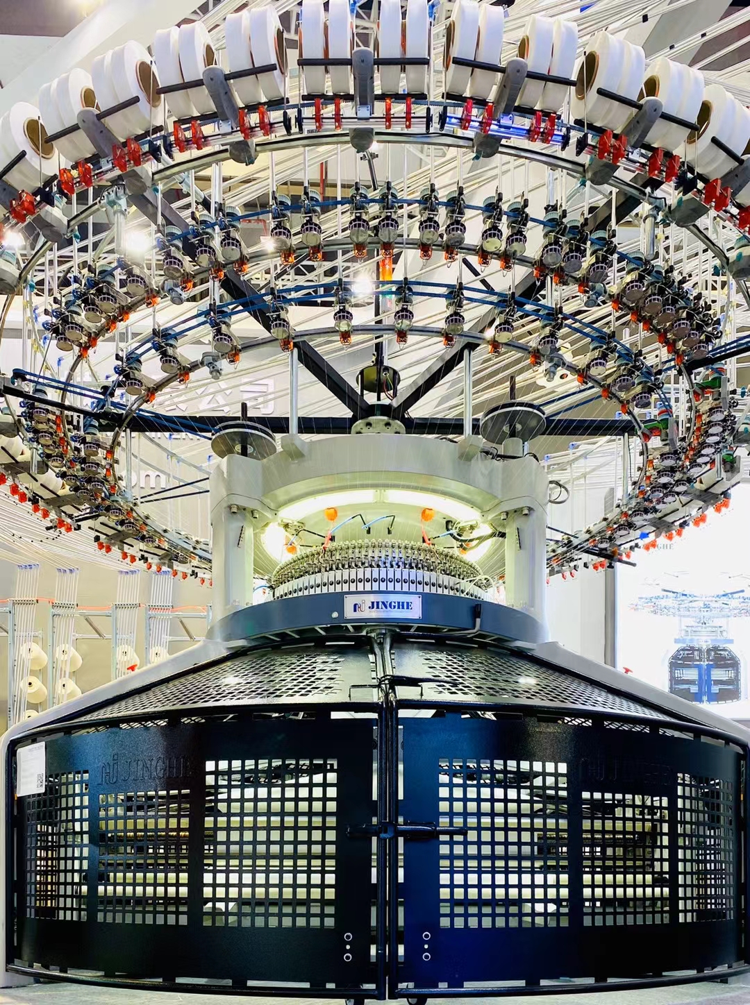 double open width machine