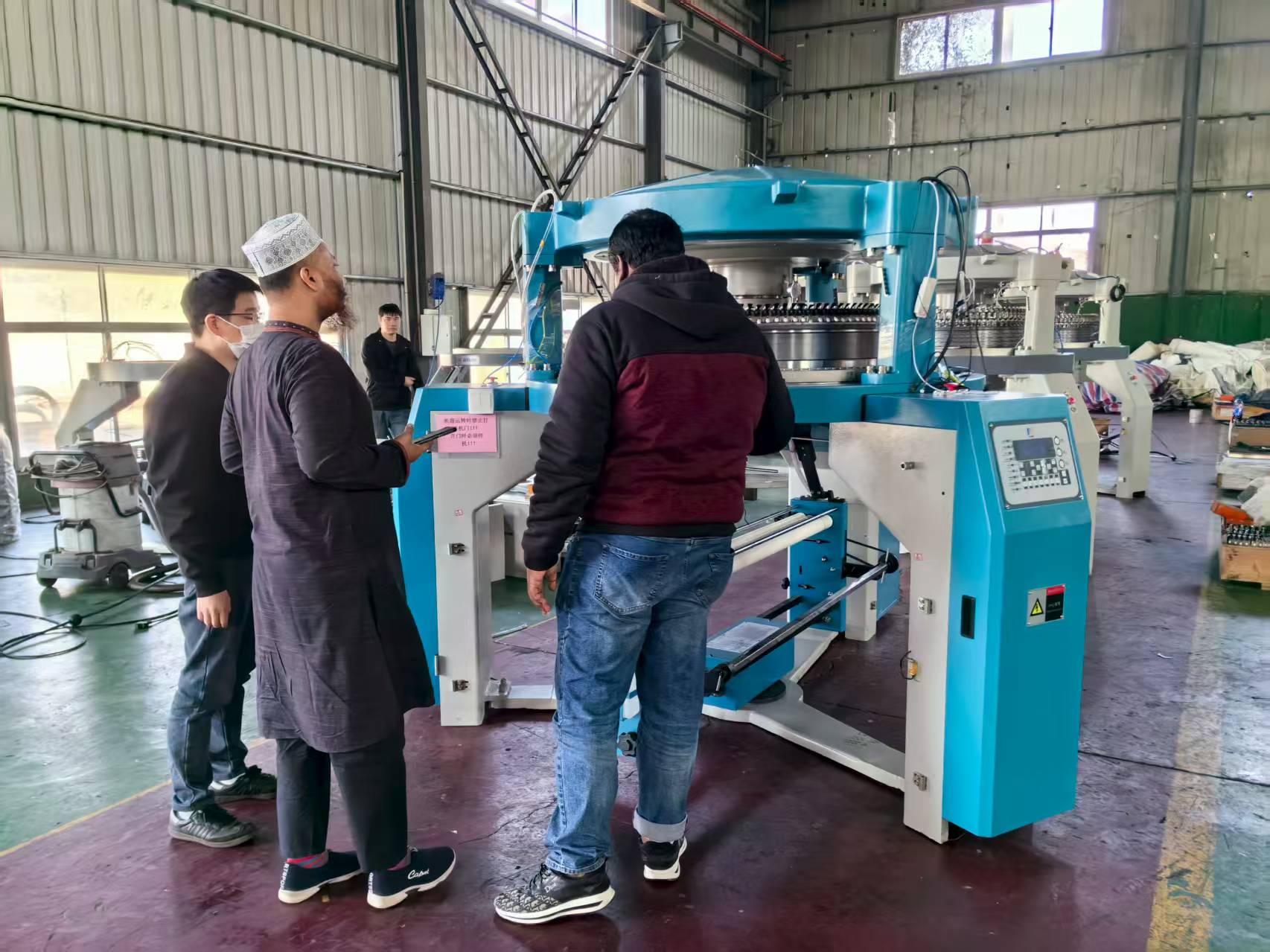 Bangladesh customer visit factory