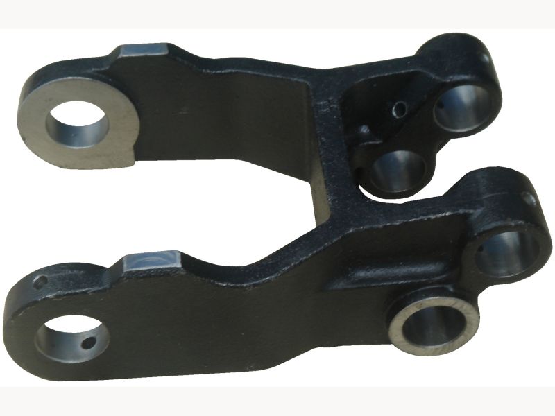 Forklift wheel bracket