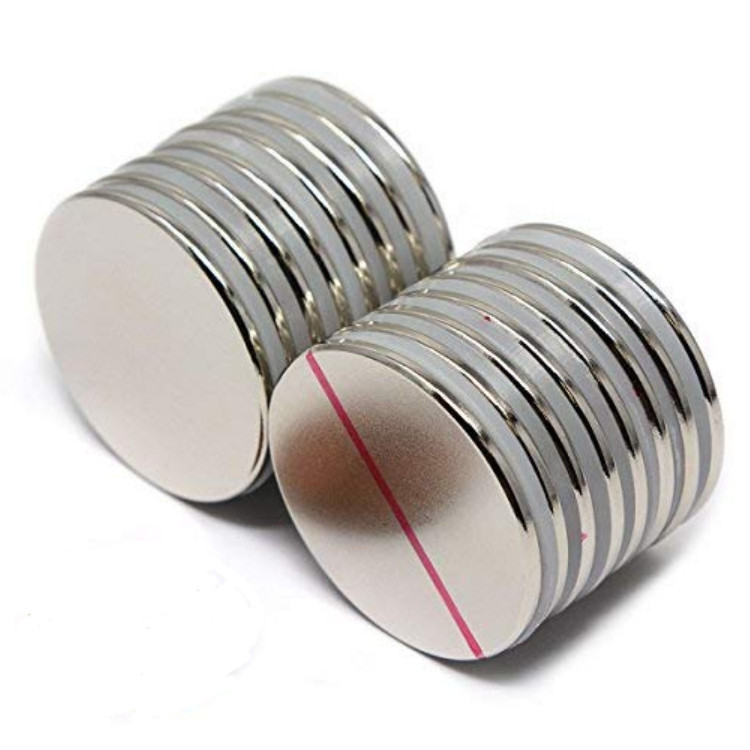 Starke Neodym-Scheibenmagnete N35