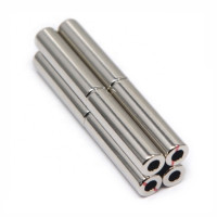 Diametralt magnetiserede ringrørsmagneter