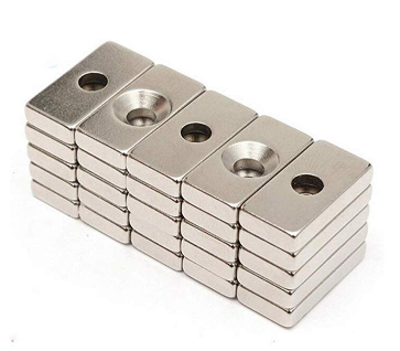 Rare Earth Block forsænkede magneter