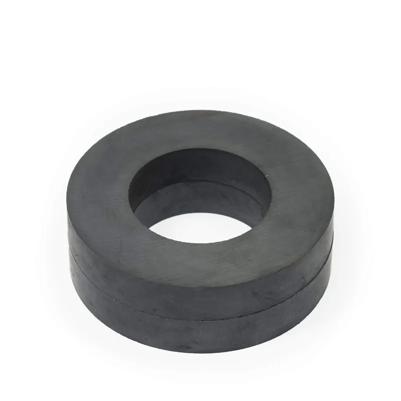 Permanente Ferrit runde ringmagneter