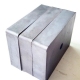 Tvrdé feritové keramické blokové magnety s otvorem