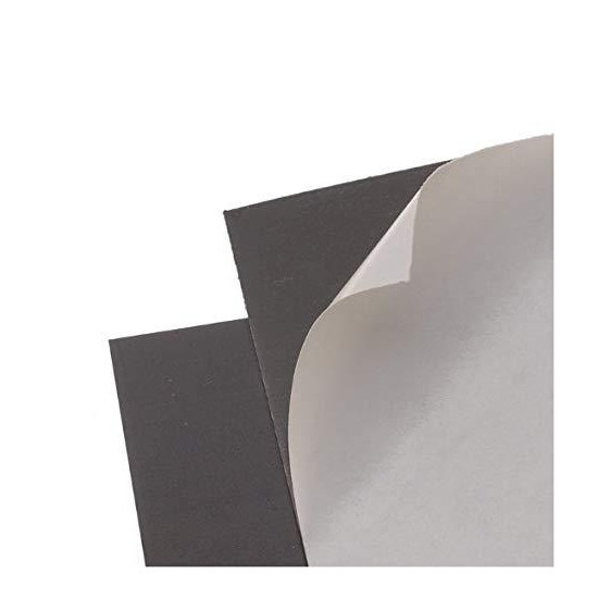 Flexible Gummi-Magnetrolle mit Klebstoff