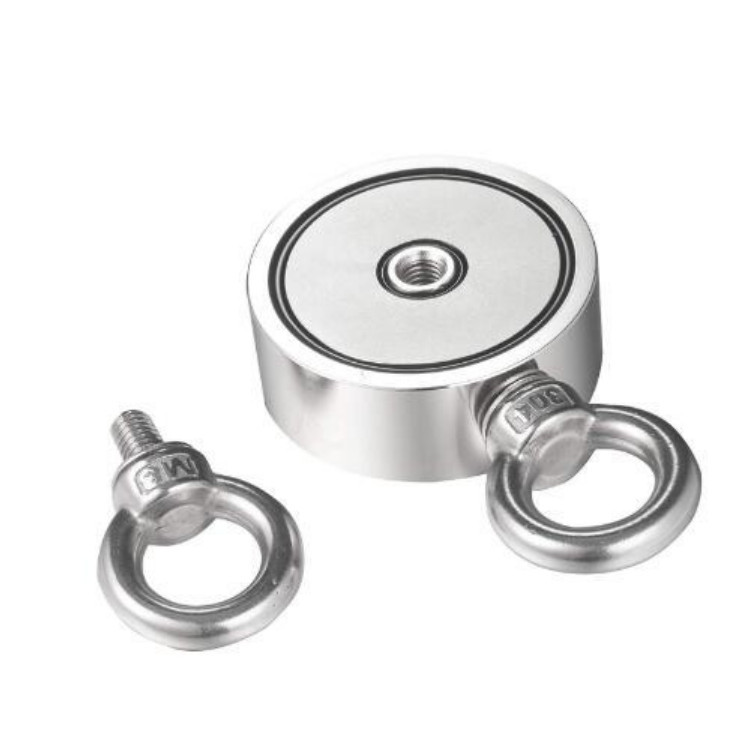 Kraftig dobbeltsidet fiskemagnet