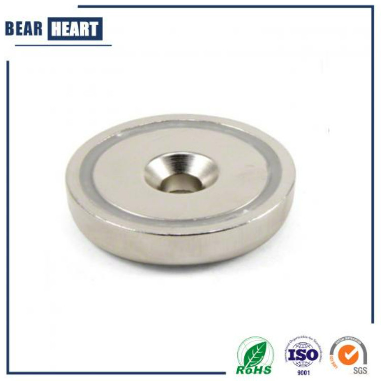 Neodymium Countersunk pot Magnets
