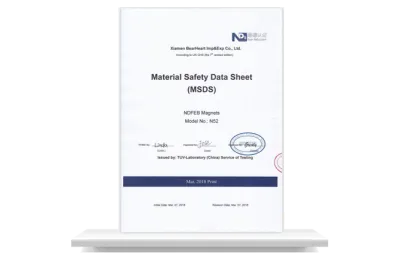 raport MSDS