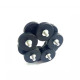 D22 Neodymium mounting magnets with rubber coating