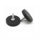 D31mm Rubber Coated Magnets with External Thread