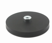 Gummibelagte magneter til at holde base