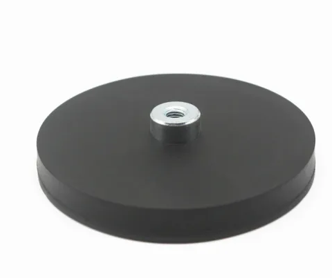 Gummibelagte magneter til at holde base