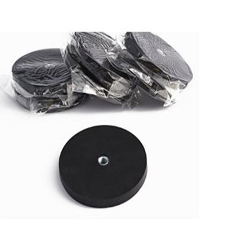 Gummibelagte magneter til at holde base