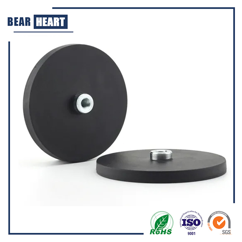 D88mm neodymgummi belagte magneter