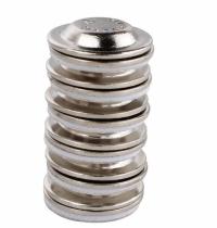 Durchmesser: 17 mm, runde Scheibe, magnetisches Namensschild