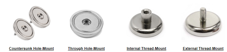 Neodymium Pot Magnet with Hole