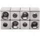 Blok Verzonken Neodymium Magneten 15 x15 x4mm