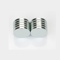 Forzinket lille disk neodymmagnet