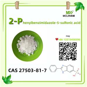 UV
-T 2-фенилбензимидазол-5-сулфонова киселина CAS
 27503-81-7