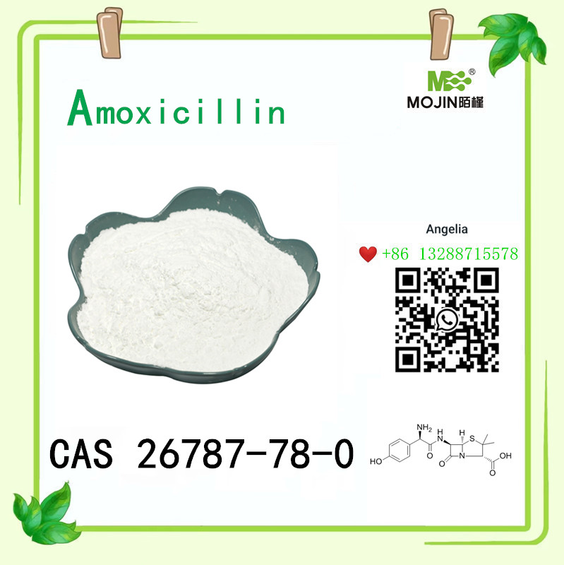 Amoxicillin Råpulver Cas 26787-78-0