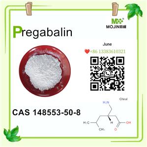 Valkoinen jauhe Pregabalin CAS 148553-50-8
