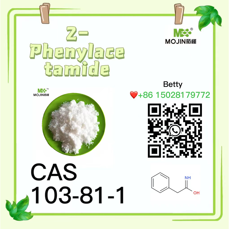Weißer Flockenkristall 2-Phenylacetamid CAS 103-81-1