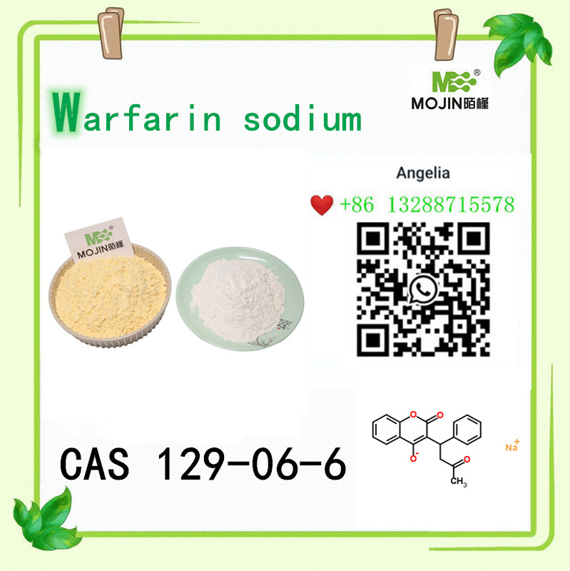 Polvo de warfarina sódica CAS 129-06-6